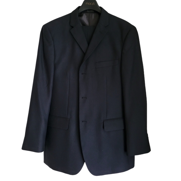 Evan Picone 3-Button Suit Men's Size 42R Men's. Waist 34 Inseam 31. Excellent - Picture 5 of 7